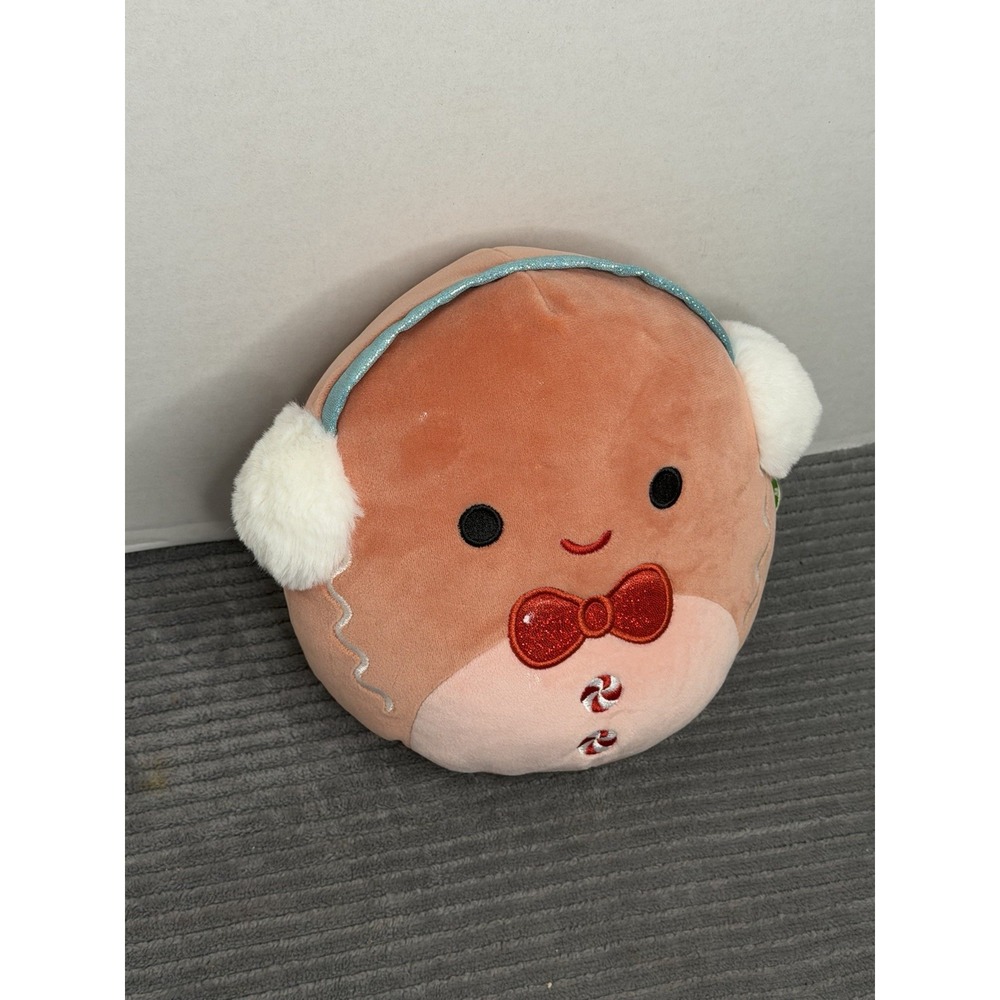 Original Squishmallows 5" Balthazar The Gingerbread Boy Christmas Plush